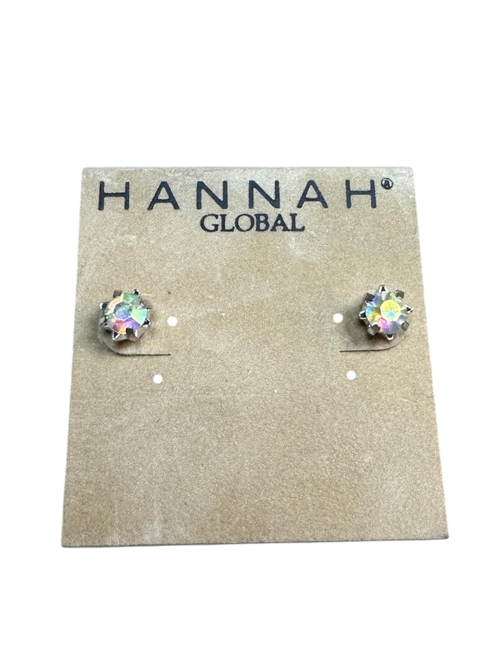 Hannah Global Crystal Stud Earrings